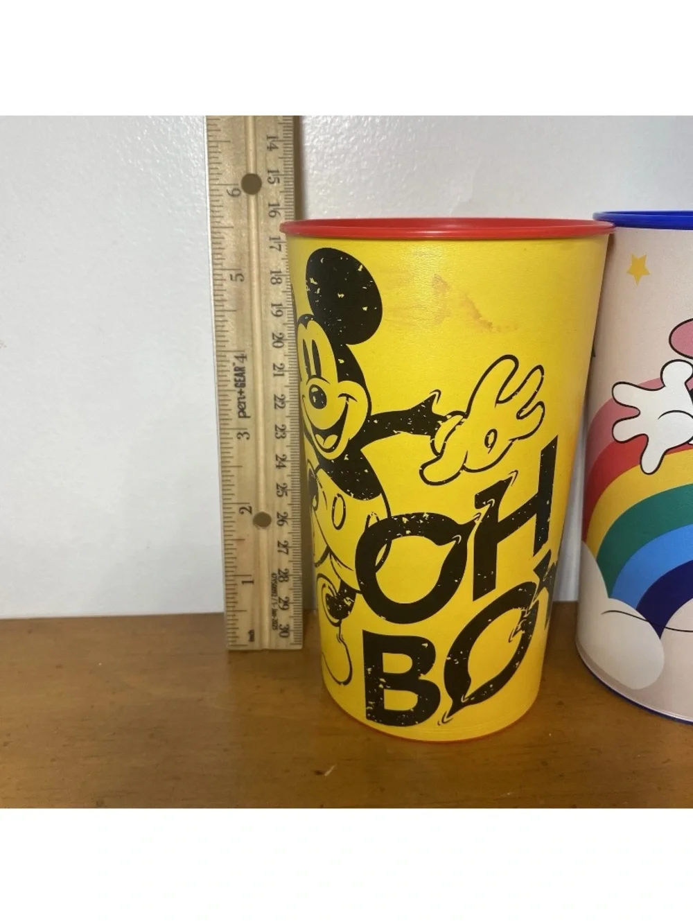 Disney Mickey Minnie Mouse Plastic Reusable Cups Tumblers Churchill Set Of 5